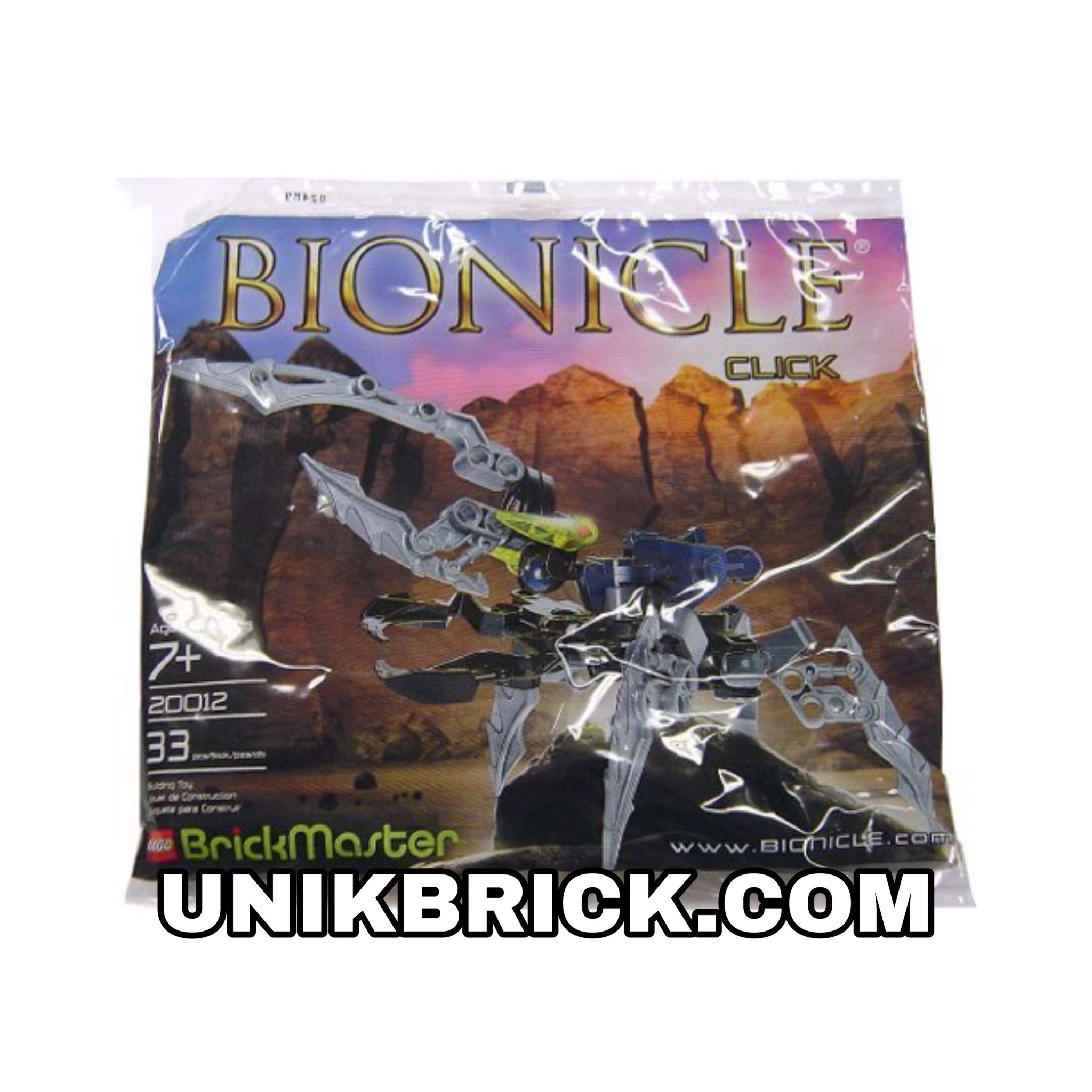 [ORDER ITEMS] LEGO Bionicle 20012 Click