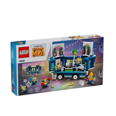  [CÓ HÀNG] LEGO Despicable Me 75581 Minions' Music Party Bus 