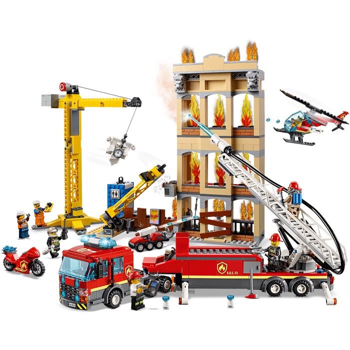 Mua Đồ Chơi LEGO City 60216 Downtown Fire Brigade Giá Rẻ HCM – UNIK BRICK
