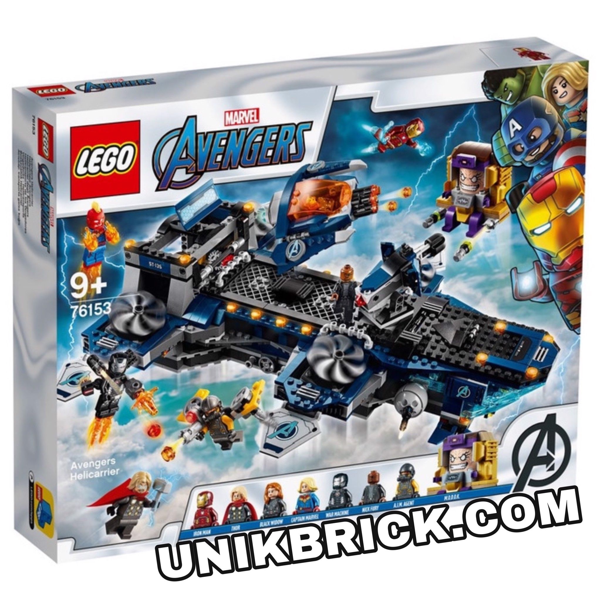 LEGO Marvel 76153 Avengers Helicarrier UNIK BRICK