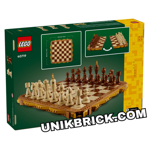  [HÀNG ĐẶT/ ORDER] LEGO 40719 Traditional Chess Set 