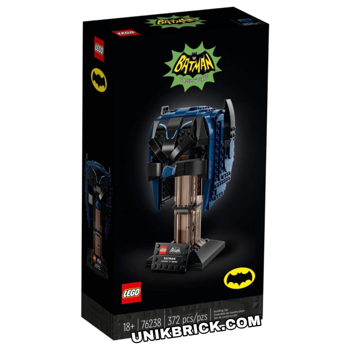 [HÀNG ĐẶT/ ORDER] LEGO DC 76238 Classic TV Series Batman Cowl Helmet