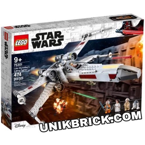  [CÓ HÀNG] LEGO Star Wars 75301 Luke Skywalker’s X-Wing Fighter 