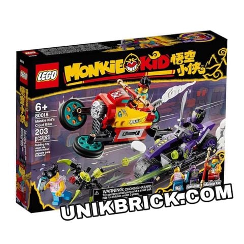  [HÀNG ĐẶT/ ORDER] LEGO Monkie Kid 80018 Monkie Kid’s Cloud Bike 