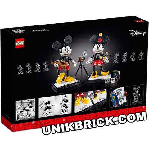  [HÀNG ĐẶT/ ORDER] LEGO Disney 43179 Mickey Mouse & Minnie Mouse Buildable Characters 