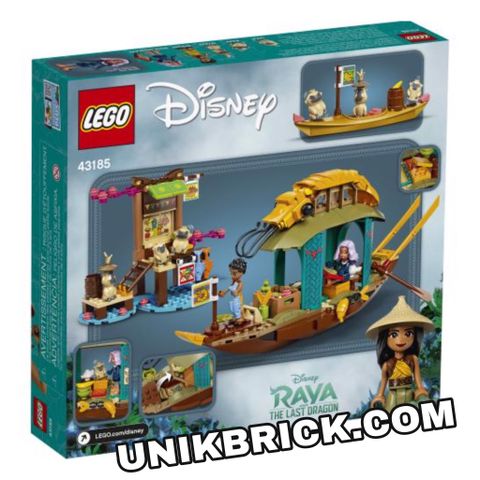  [HÀNG ĐẶT/ ORDER] LEGO Disney 43185 Raya Boun's Boat 