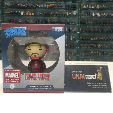  FUNKO DORBZ Civil War 128 Iron Man Unmasked 