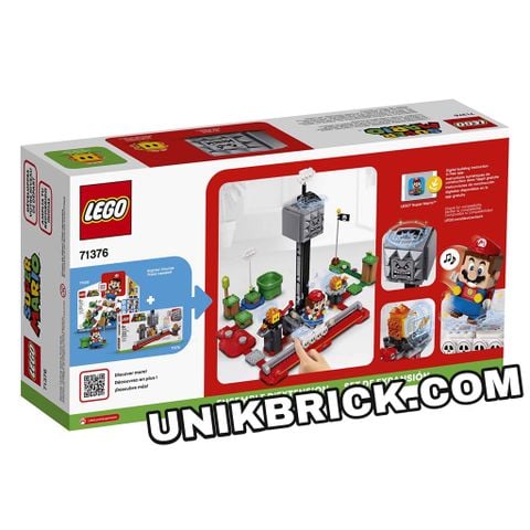  [HÀNG ĐẶT/ ORDER] LEGO Super Mario 71376 Thwomp Drop Expansion Set 