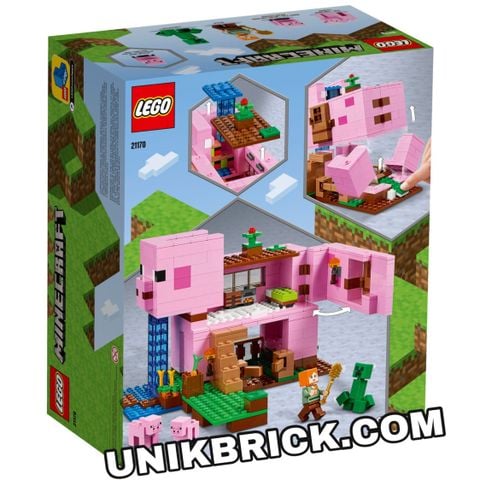  [HÀNG ĐẶT/ ORDER] LEGO Minecraft 21170 The Pig House 