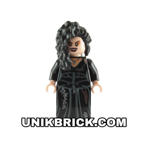  [ORDER ITEMS] LEGO Bellatrix Lestrange Printed Black Dress 