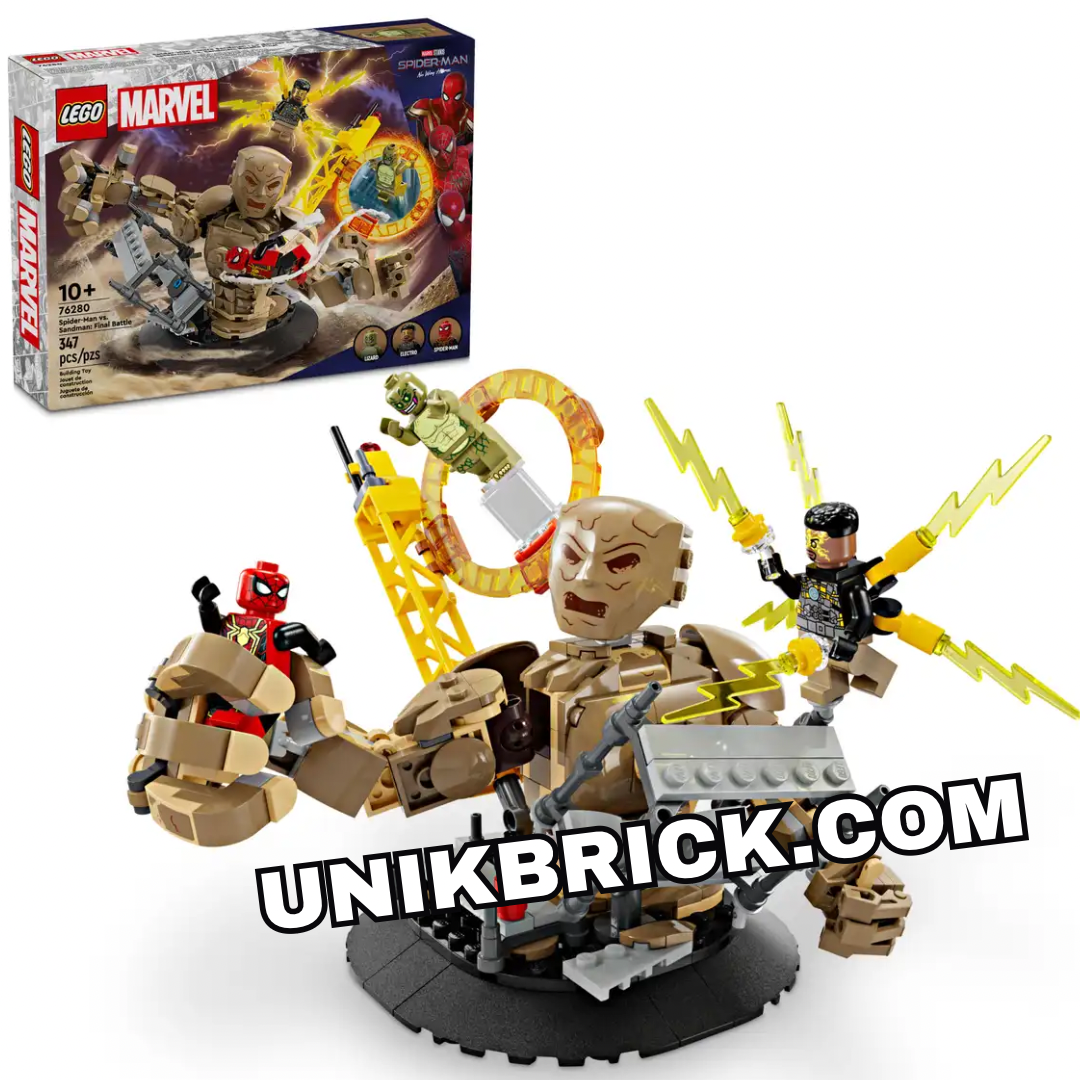 [HÀNG ĐẶT/ ORDER] LEGO Marvel 76280 Spider-Man vs. Sandman: Final Battle