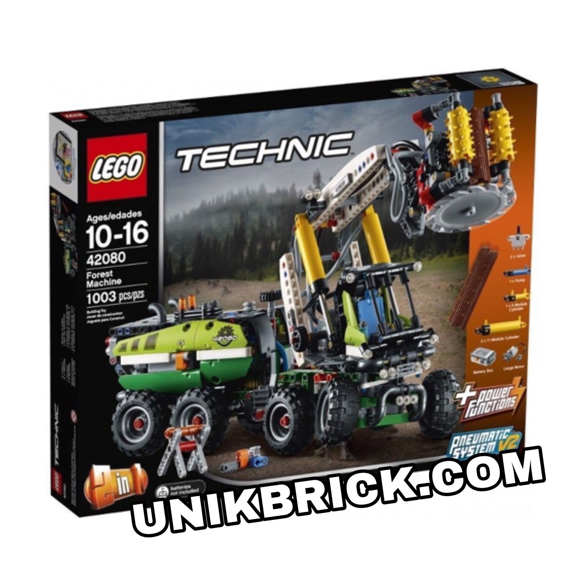 [ORDER ITEMS] LEGO Technic 42080 Forest Machine