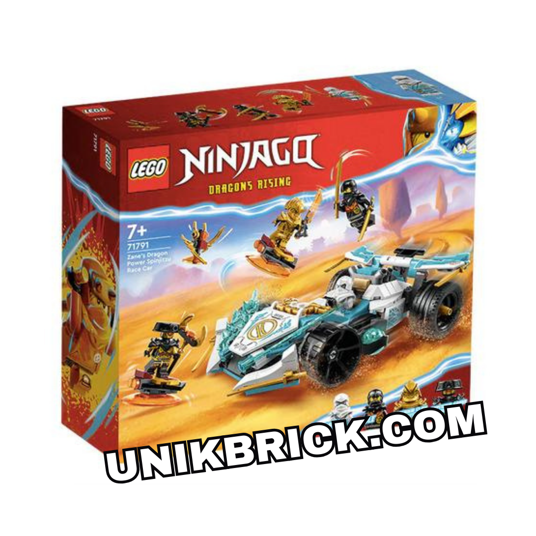 Điều khiển CÓ HÀNG] LEGO Ninjago 71791 Zane's Dragon Power Spinjitzu Race Car