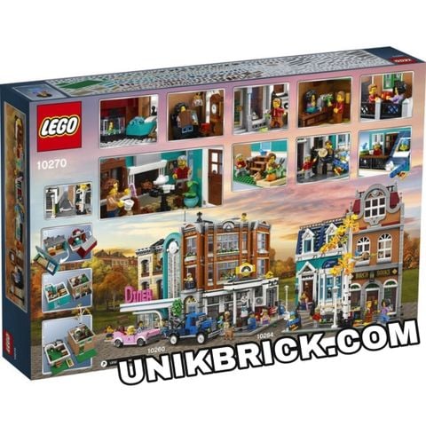  [CÓ HÀNG] LEGO Creator 10270 Bookshop Modular Icons 
