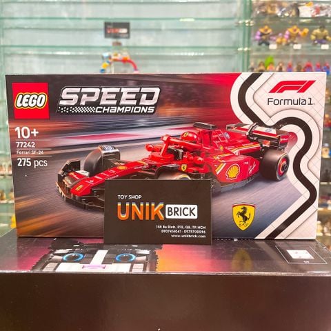  [CÓ HÀNG] LEGO 77242 Speed Champions Ferrari SF-24 Siêu Xe Đua Ferrari SF-24 Formula 1 
