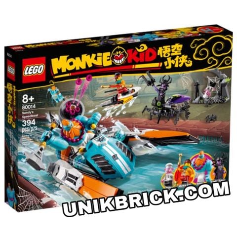  [HÀNG ĐẶT/ ORDER] LEGO Monkie Kid 80014 Sandy's Speedboat 