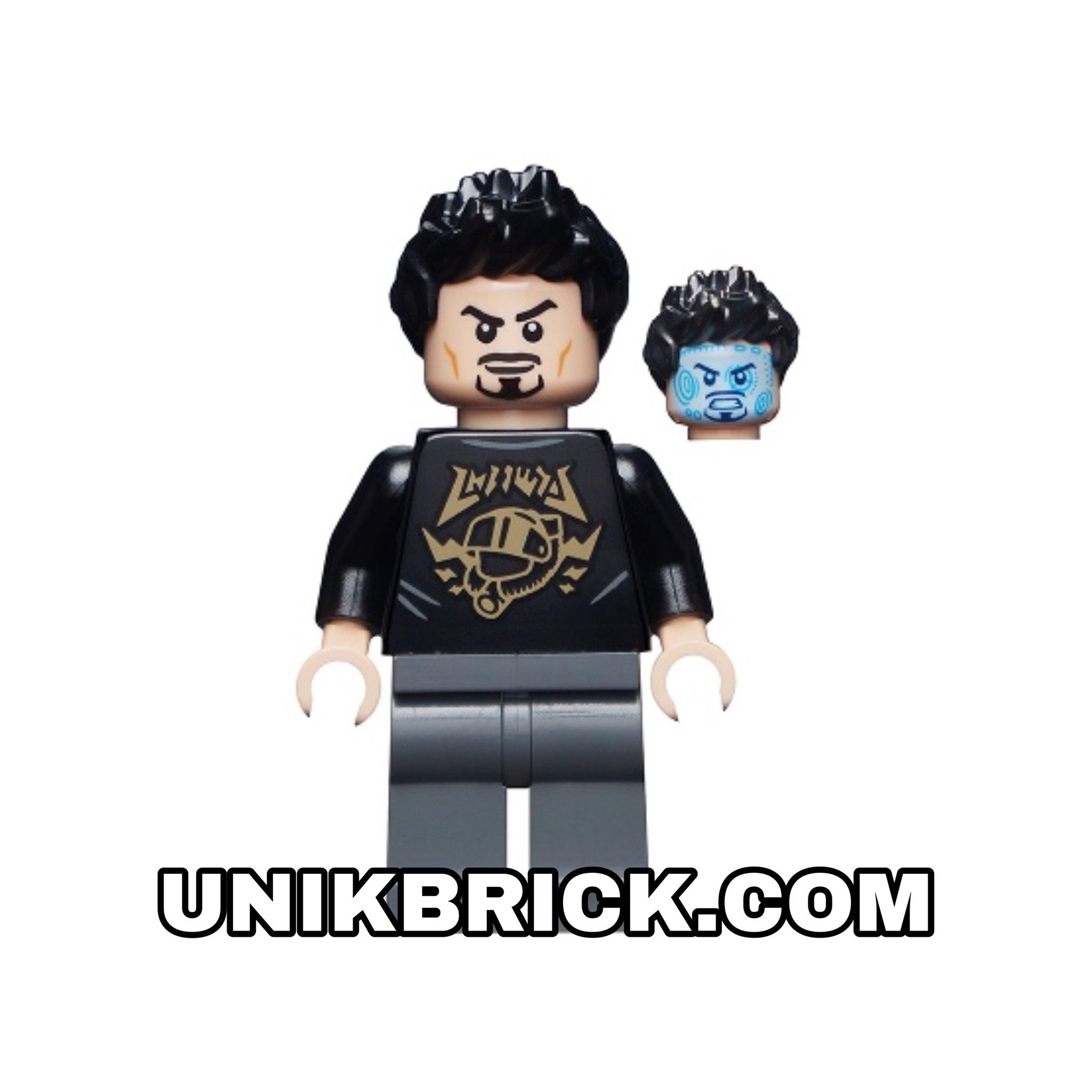 [ORDER ITEMS] LEGO Tony Stark Black Top with Gold Pattern