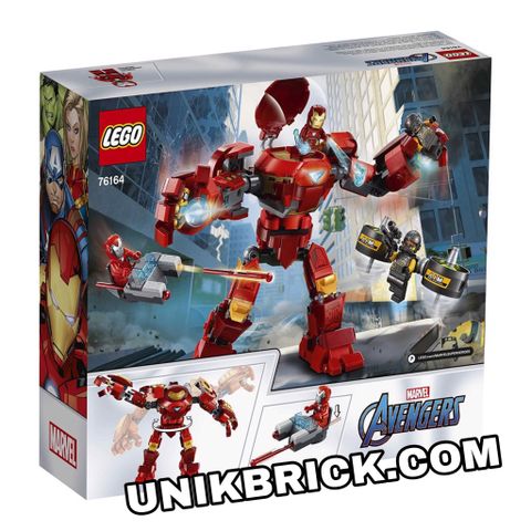  [HÀNG ĐẶT/ ORDER] LEGO Marvel 76164 Iron Man Hulkbuster versus A.I.M. Agent 