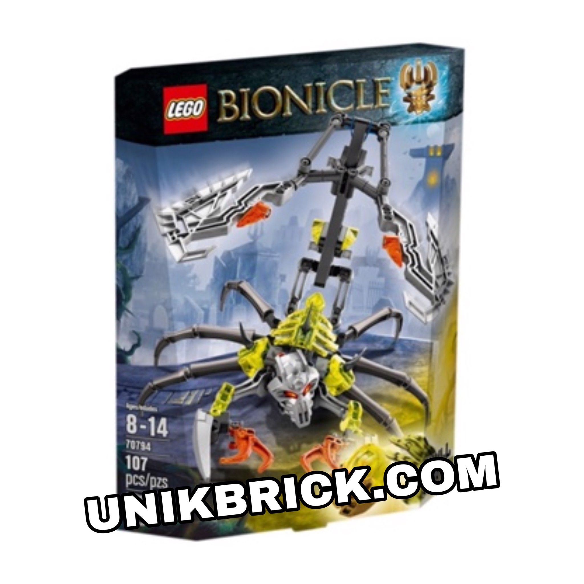 [ORDER ITEMS] LEGO Bionicle 70794 Skull Scorpio