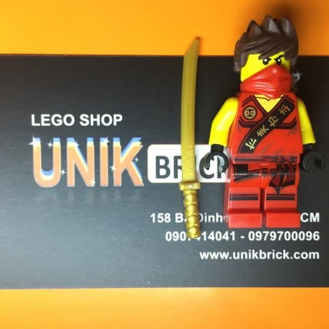  LEGO Ninjago Kai Tournament Robe Tournament of Elements Ninja đỏ 