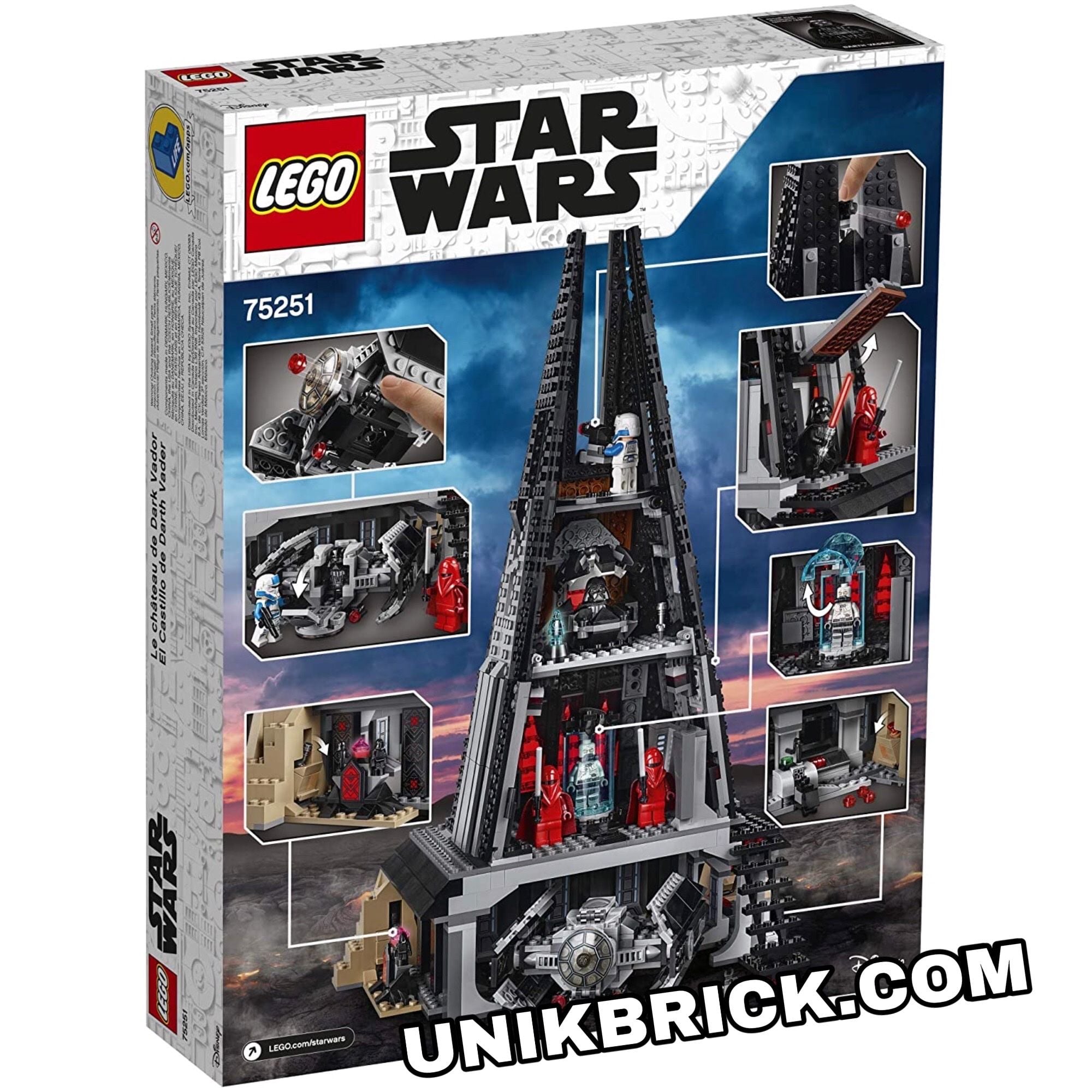 LEGO Star Wars 75251 Darth Vader's Castle – UNIK BRICK