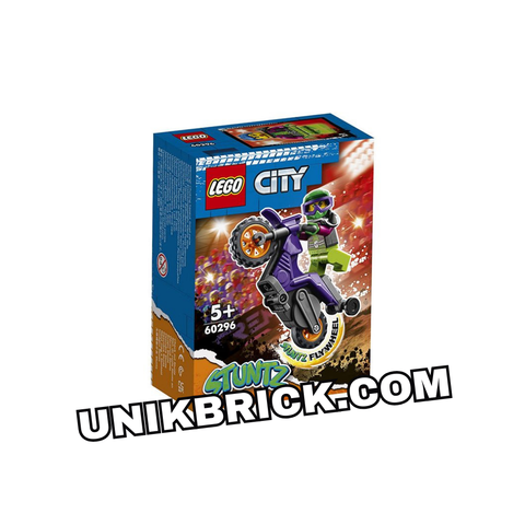  [CÓ HÀNG] LEGO City 60296 Wheelie Stunt Bike 