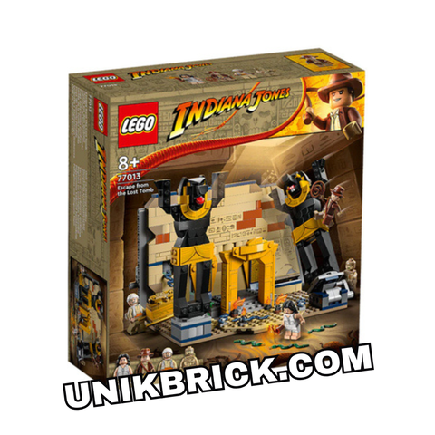  [CÓ HÀNG] LEGO 77013 Escape from the Lost Tomb Đồ Chơi Lắp Ráp Ngôi Đền Tàn Khốc 