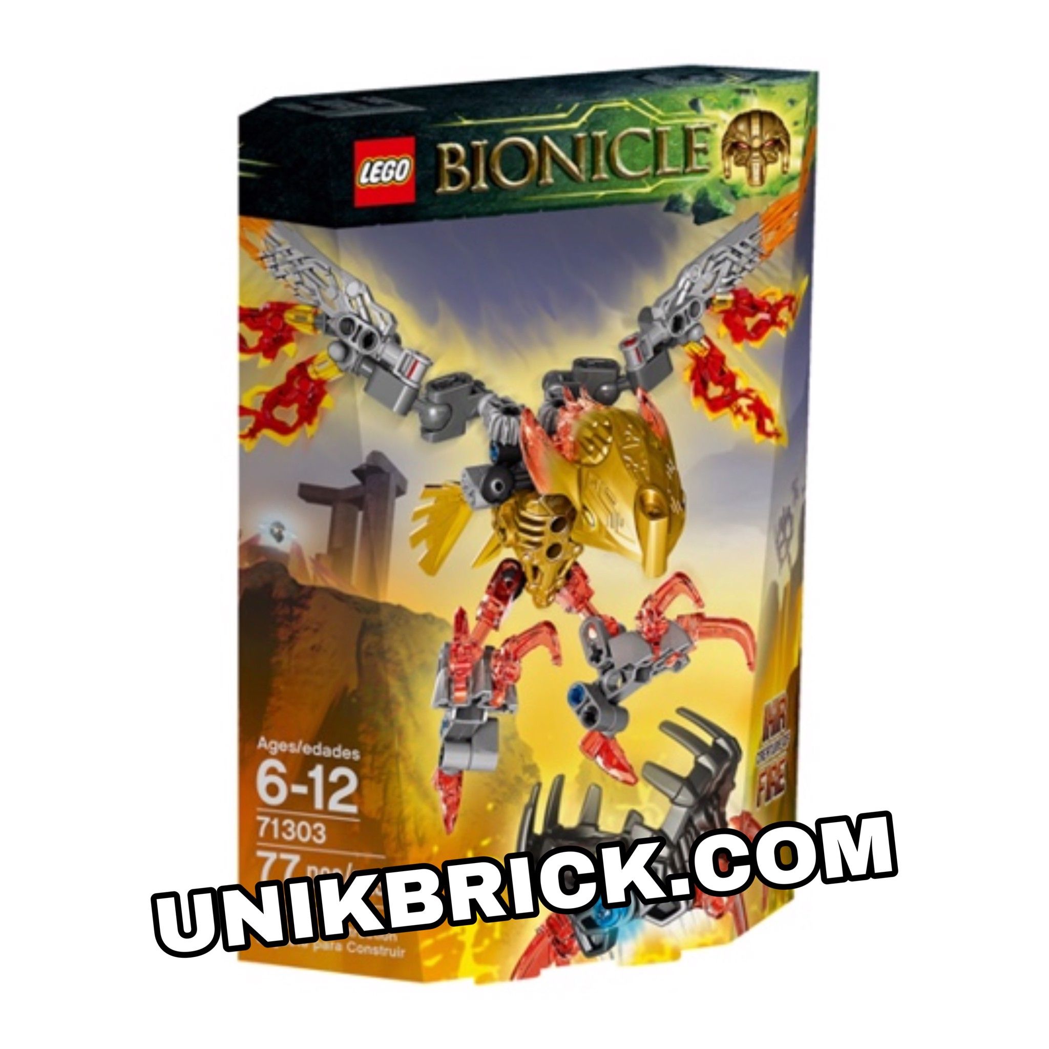 ORDER ITEMS LEGO Bionicle 71303 Ikir Creature of Fire UNIK BRICK