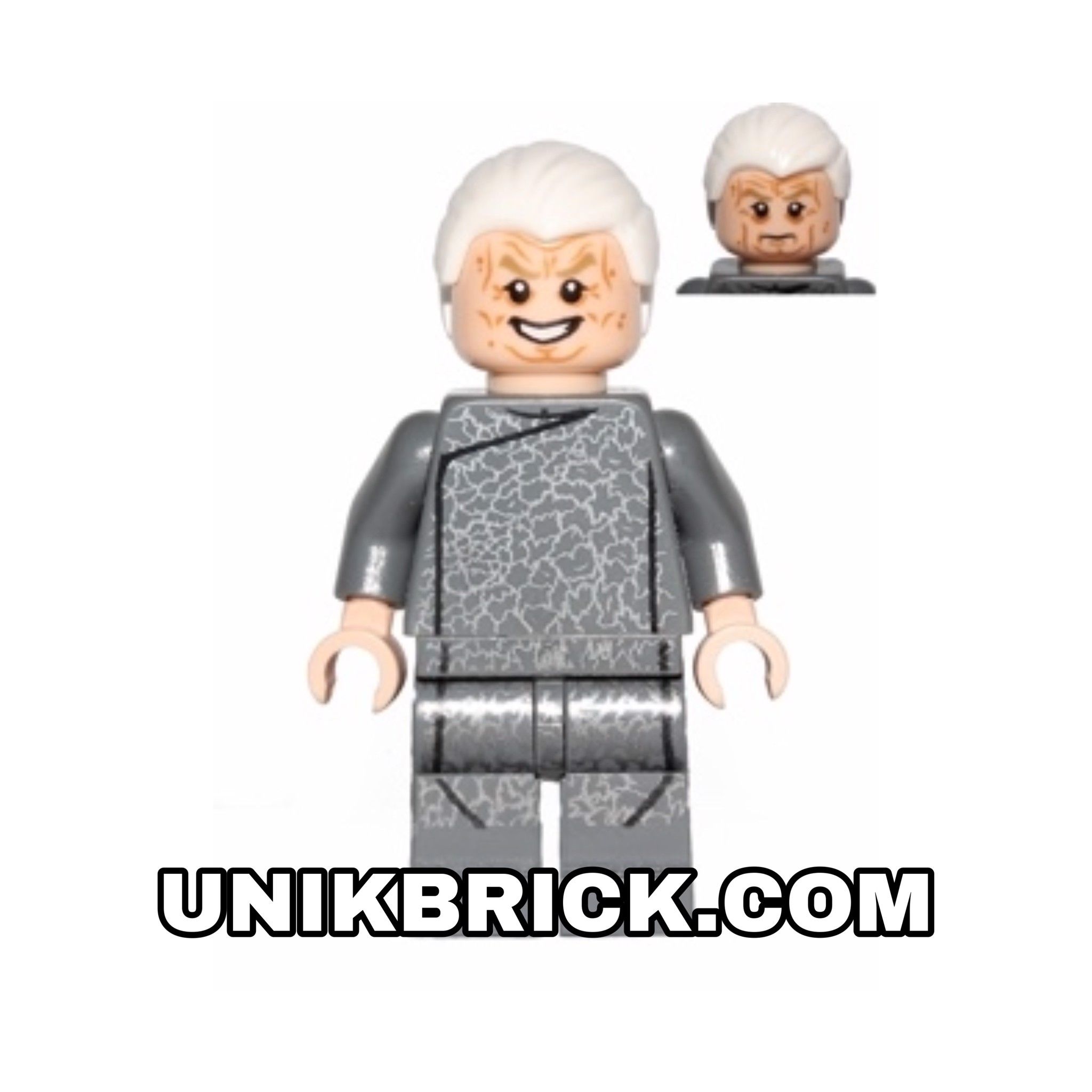 [ORDER ITEMS] LEGO Chancellor Palpatine Episode 3 Dark Bluish Gray