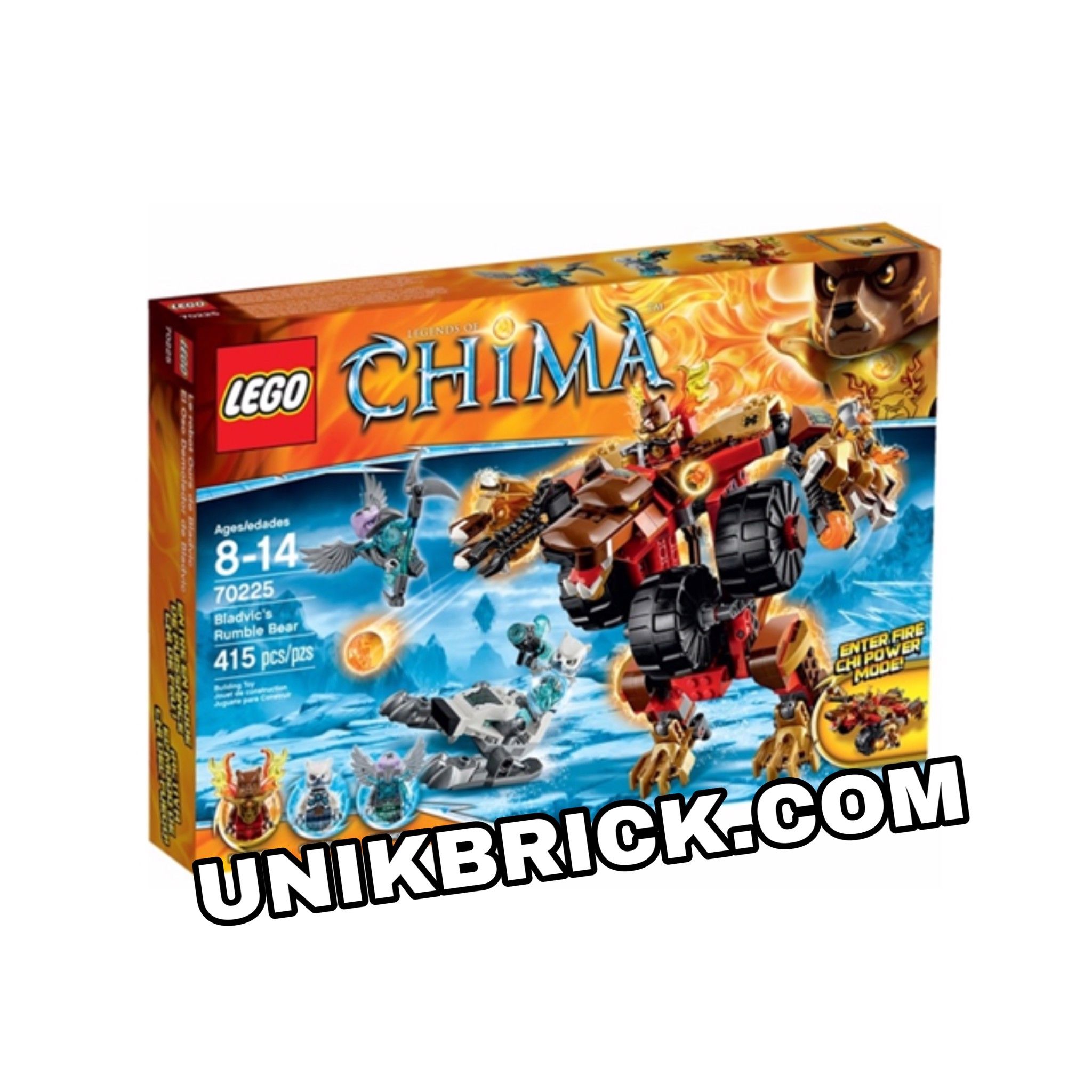 [ORDER ITEMS] LEGO Legends of Chima 70225 Bladvic's Rumble Bear
