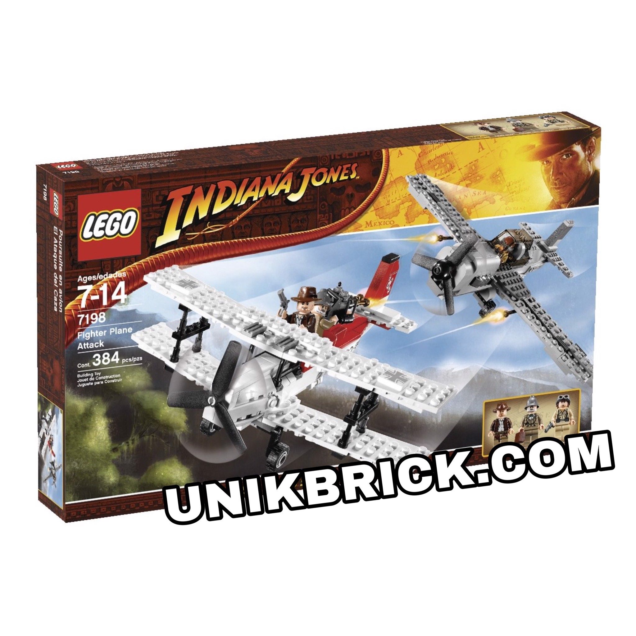 [HÀNG ĐẶT/ ORDER] LEGO Indiana Jones 7198 Fighter Plane Attack