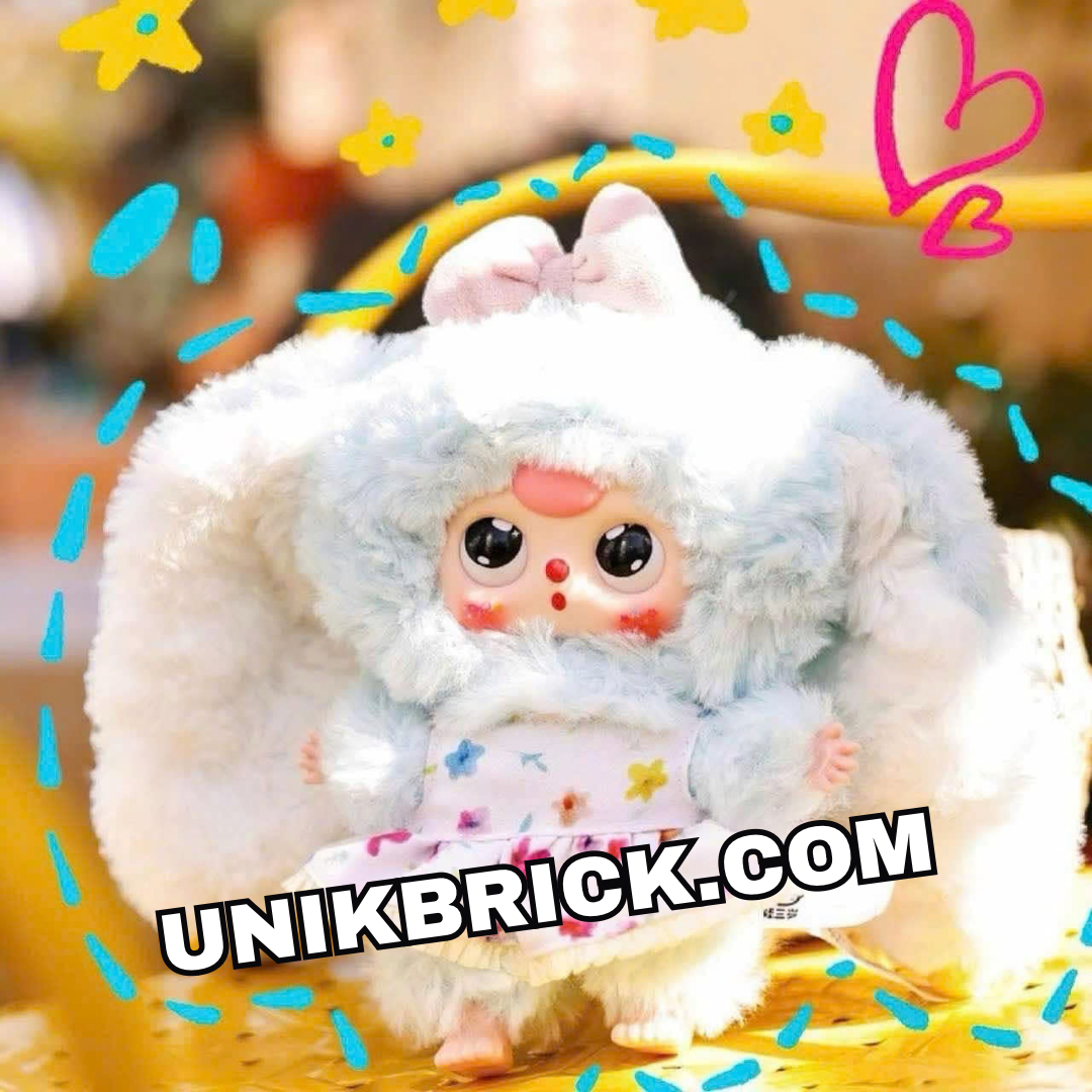 Hộp mù Blind box Baby Three BB3 Macaron V2 Cute Bunny Plush Thỏ