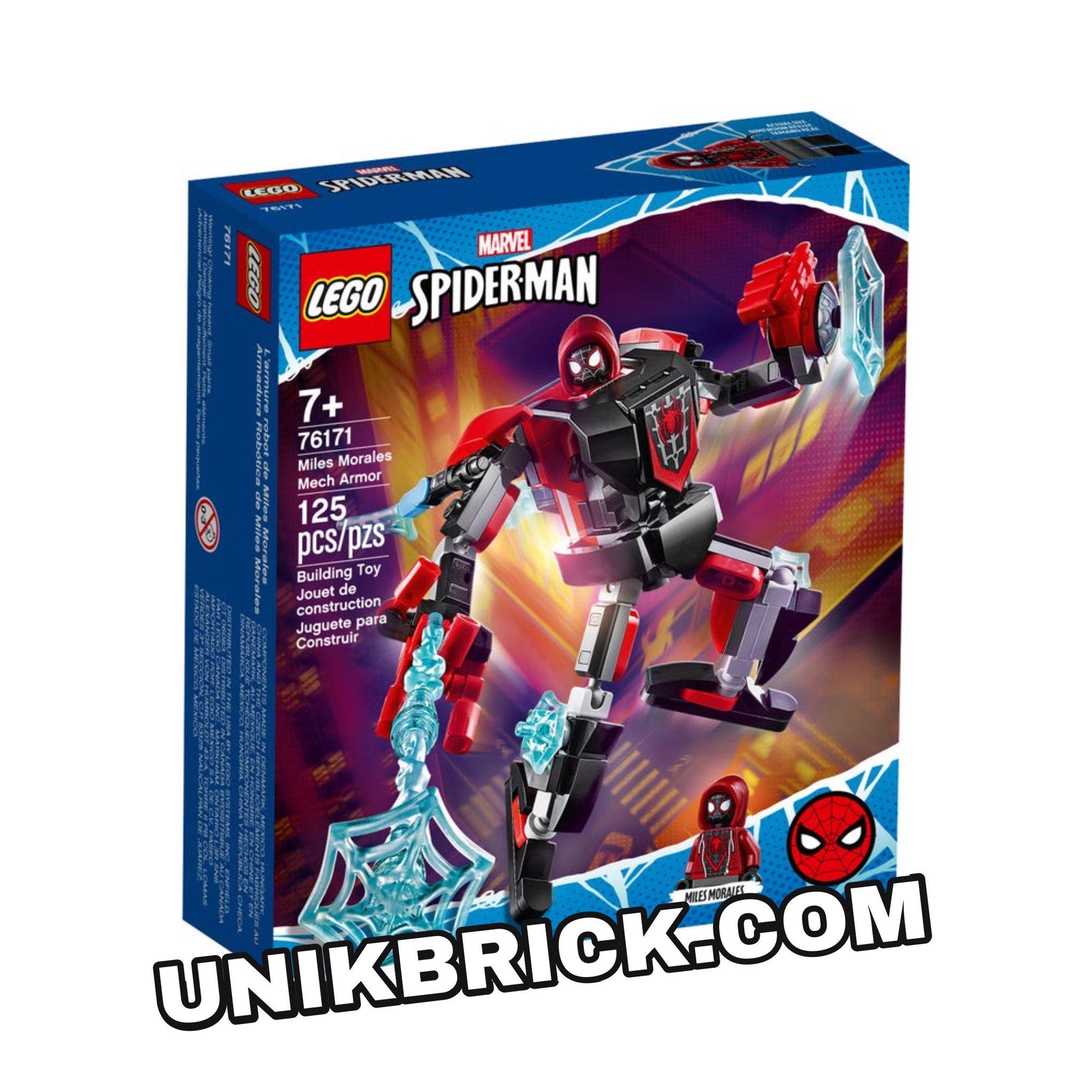 LEGO Marvel 76171 Miles Morales Mech Armour