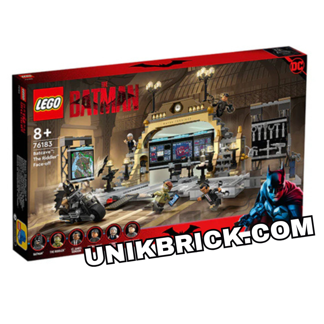 CÓ HÀNG] LEGO DC 76183 Batcave™: The Riddler™ Face-off – UNIK BRICK
