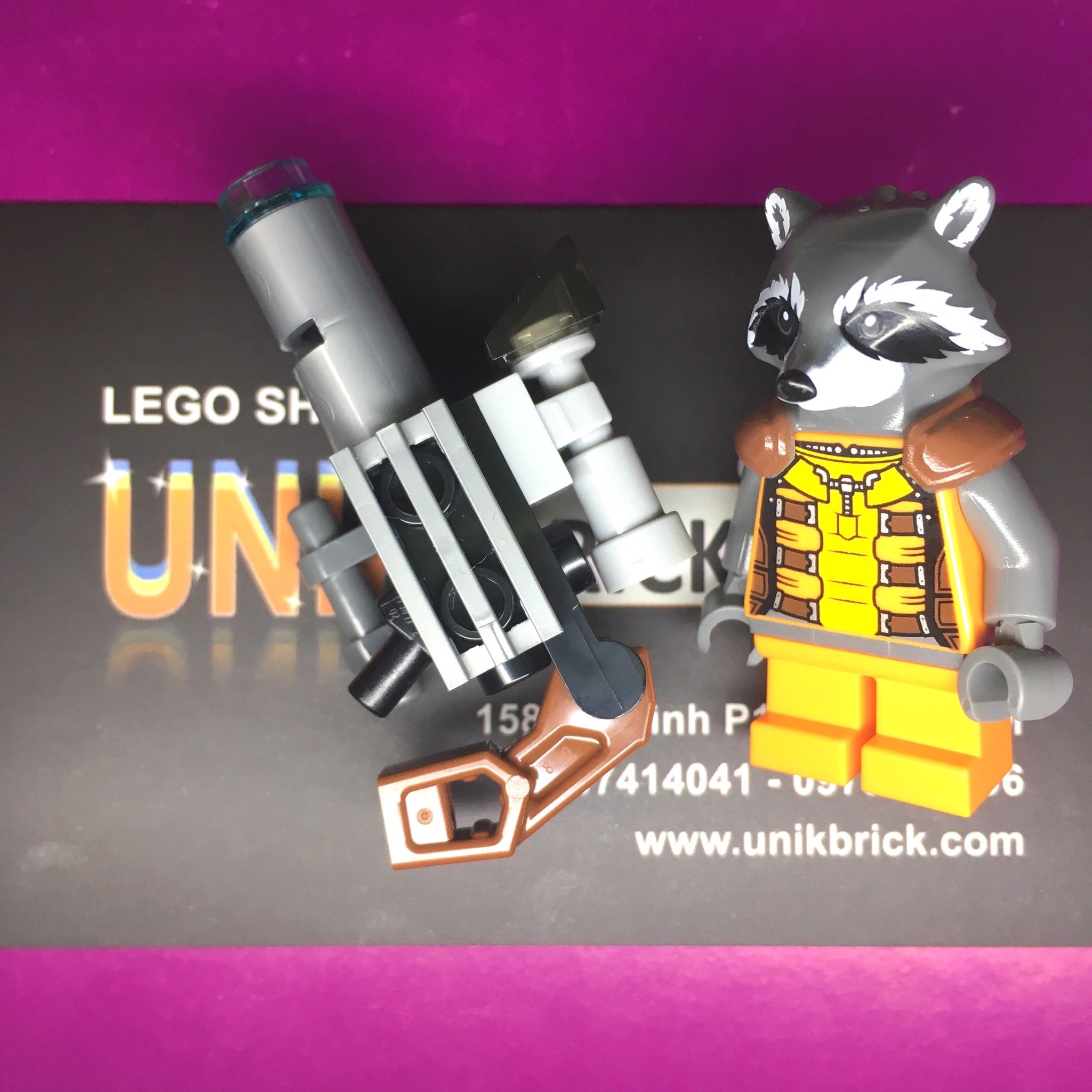 LEGO Marvel Super Heroes Rocket Raccoon – UNIK BRICK
