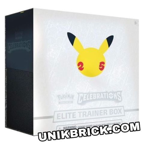  [HÀNG ĐẶT/ ORDER] Pokemon Pokémon TCG Celebrations 25th Anniversary Elite Trainer Box 