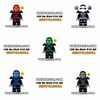 LEGO Ninjago Combo 5 Ninja Deepstone Armor Possession