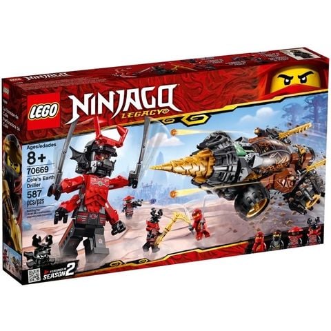  [ORDER ITEMS] LEGO Ninjago 70669 Cole's Earth Driller 