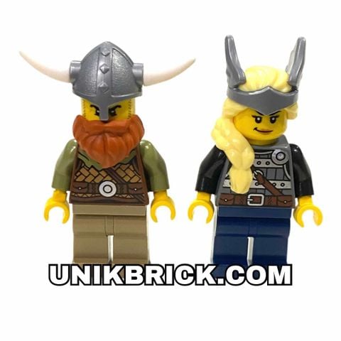  LEGO Vikings COMBO Viking Warrior Chiến Binh Viking 