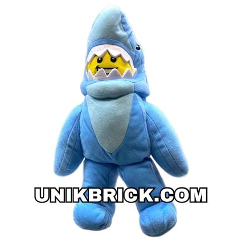  LEGO Shark Suit Guy Minifigure Plush Cá Mập Nhồi Bông 