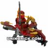 LEGO Ninjago Legacy Fire Flight Kai and Mini Dragon Ninja đỏ và Rồng lửa Mini
