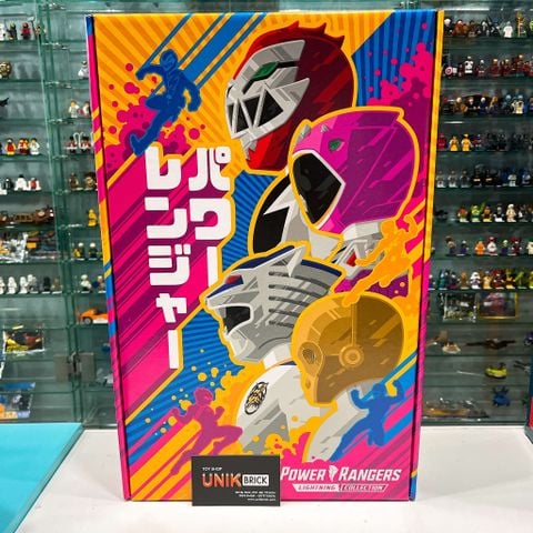  [CÓ HÀNG] Hasbro Power Rangers Lightning Collection Power Pop 4 Pack Toy Action Figures COMBO 4 Siêu Nhân Phiên Bản Đặc Biệt 