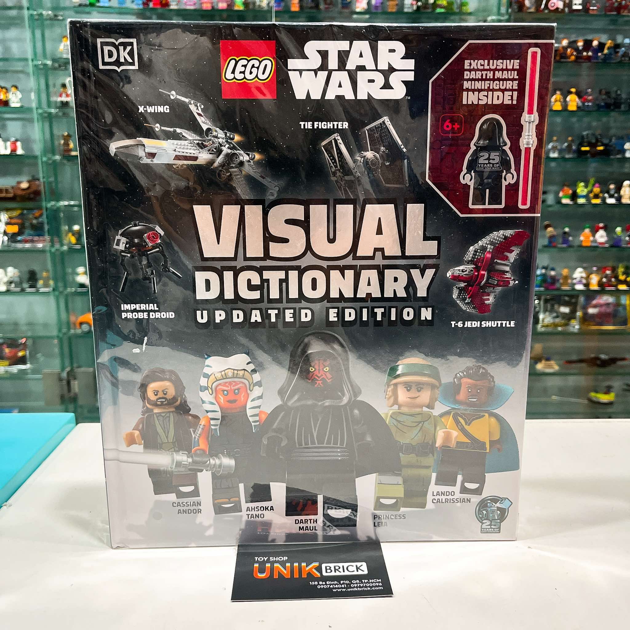 LEGO Star Wars Visual Dictionary Updated Edition With Exclusive Darth ...