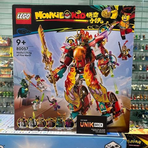 [CÓ HÀNG] LEGO Monkie Kid 80057 Nezha's Ring of Fire Mech 