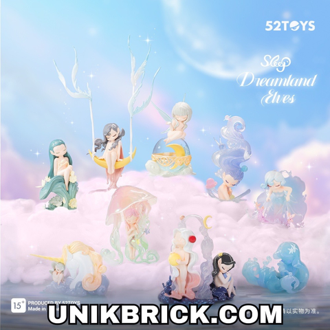  [CÓ HÀNG] Blind Box 52TOYs Sleep Dreamland Elves Hộp mù Tiên nữ Sleep xứ mộng mơ 