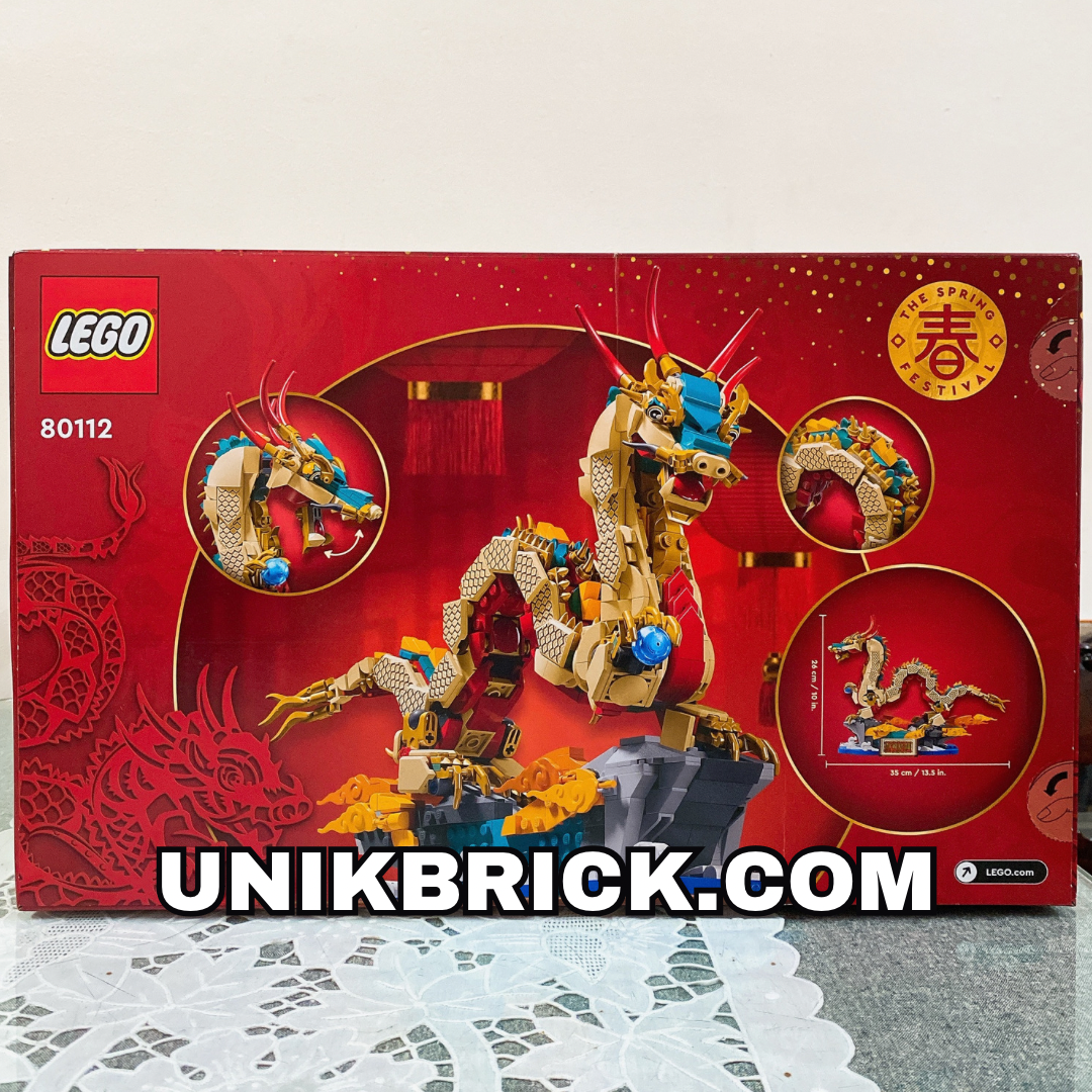 LEGO Auspicious Dragon 80112 New Year 2024 – UNIK BRICK