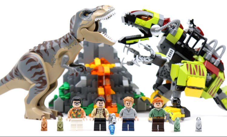 LEGO Jurassic World 75938 T Rex vs Dino Mech Battle – UNIK BRICK