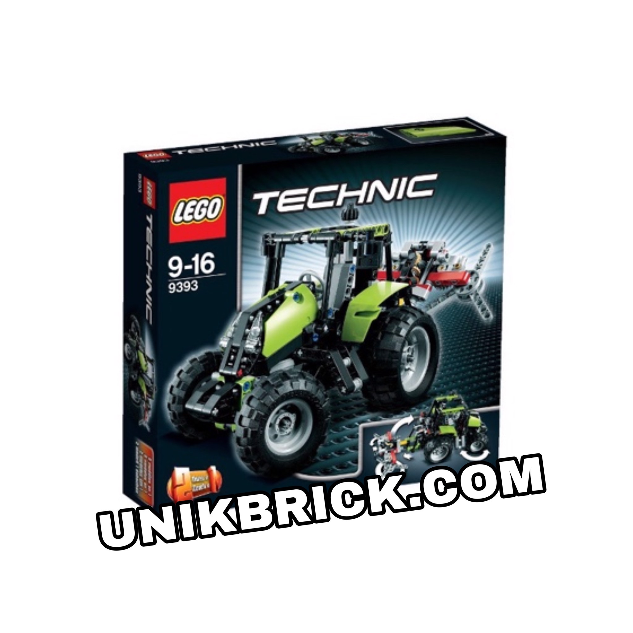 ORDER ITEMS] LEGO Technic 9393 Tractor – UNIK BRICK