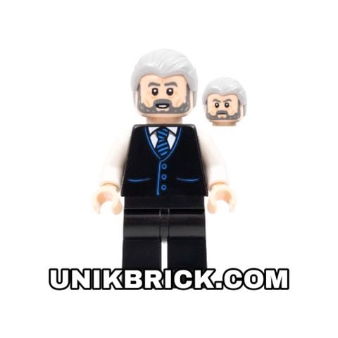  [ORDER ITEMS] LEGO Alfred Pennyworth Black Vest 