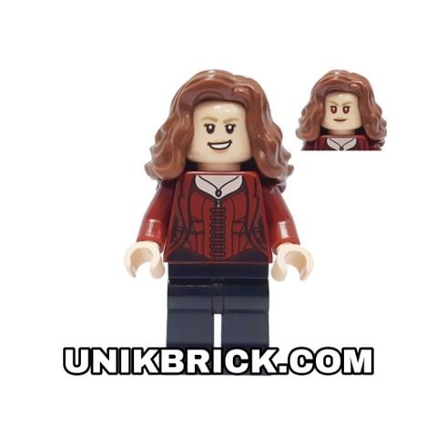  LEGO Marvel Scarlet Witch Plain Black Legs 